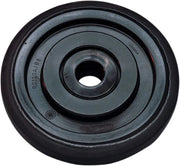 PARTS UNLIMITED Black Idler Wheel with 1" ID