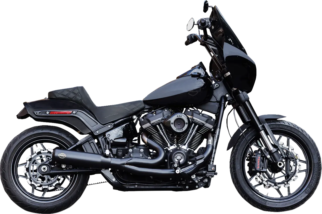 S&s Cycle 2-into-1 Qualifier Exhaust System Race