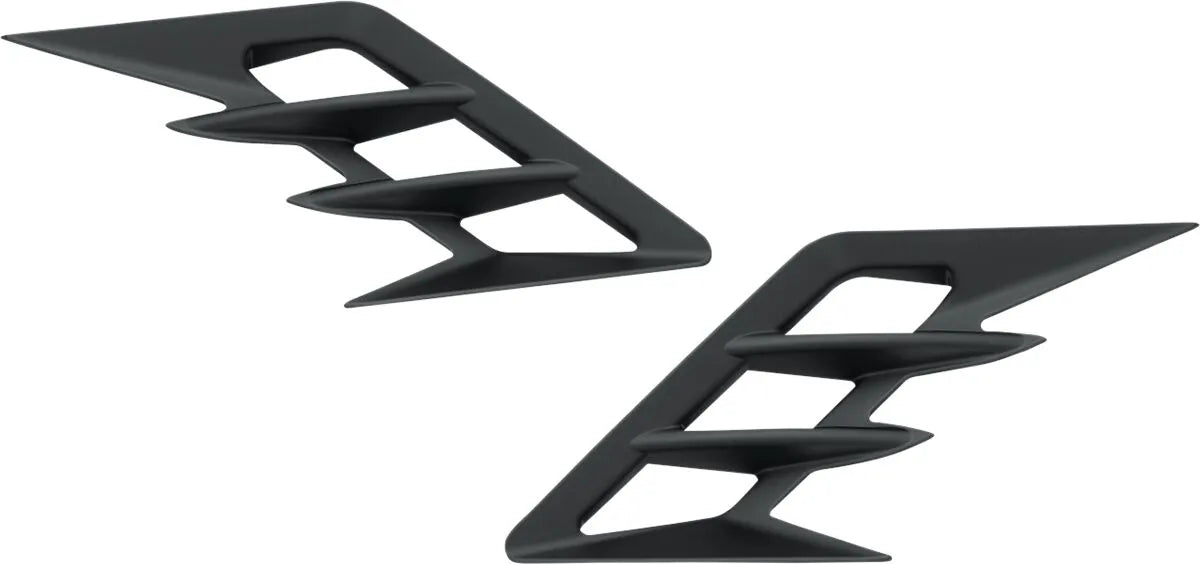 Show Chrome Front Fender Vent Filler Accent