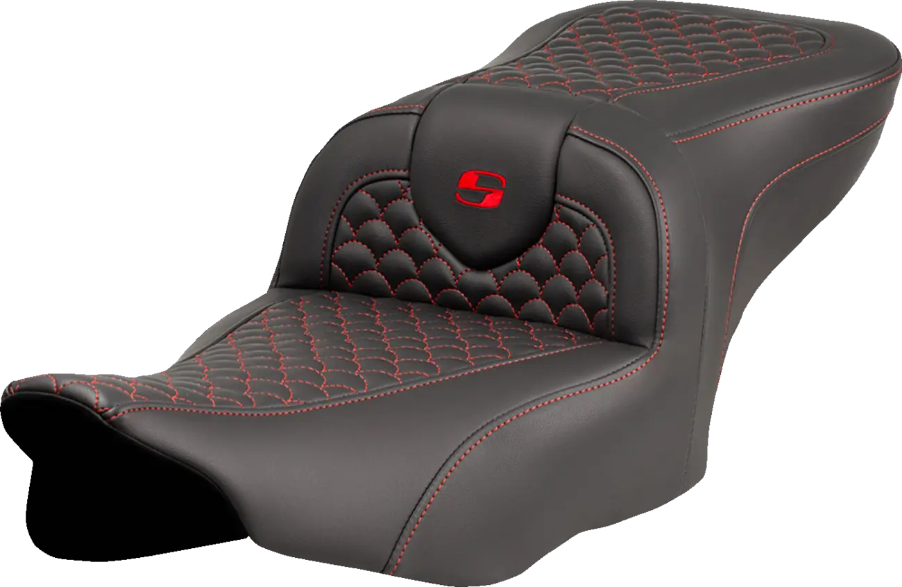 Saddlemen Dragon Scale Roadsofa Seat - For Harley Davidson