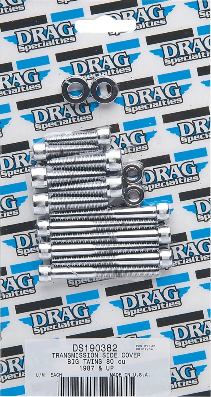Drag Specialties Transmission Side Cover Bolts Socket Head HD