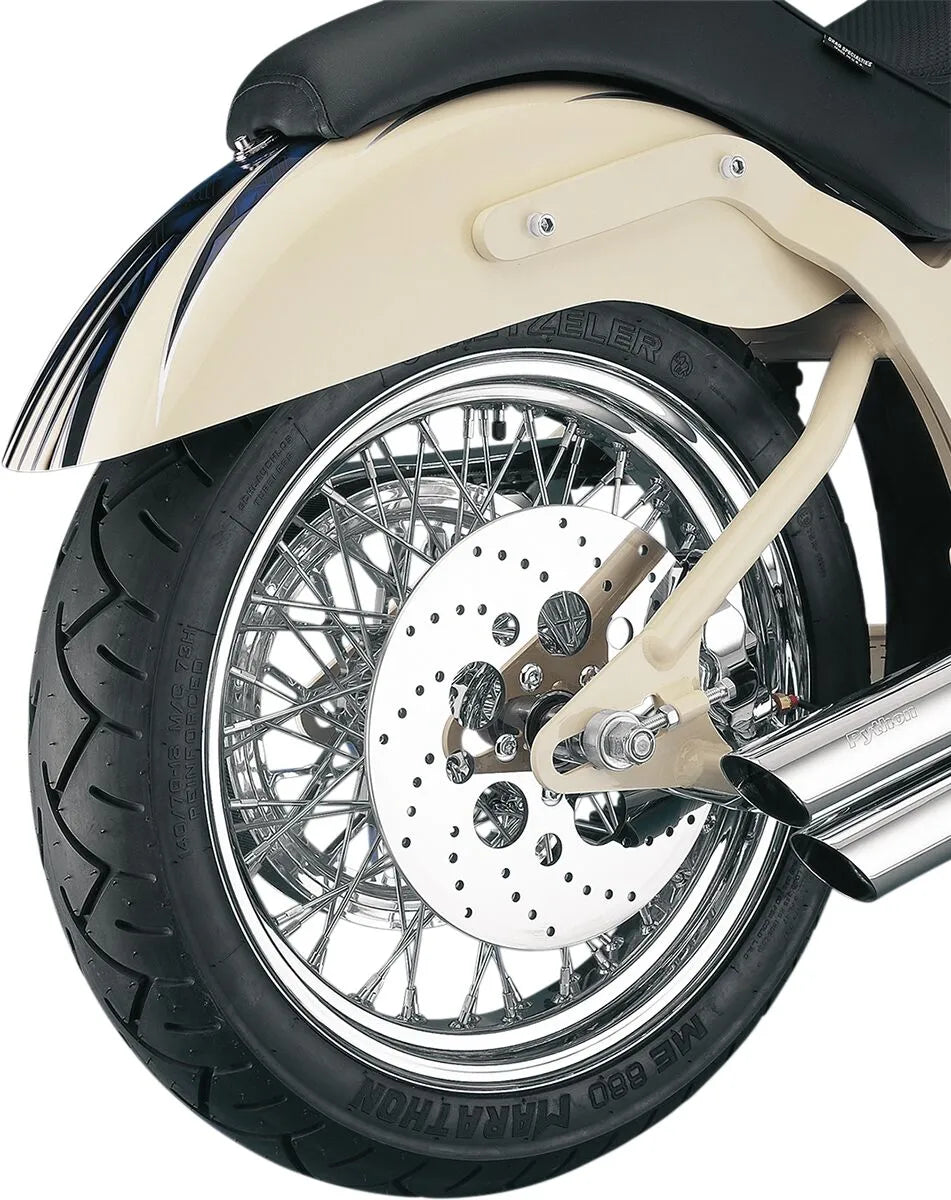Pro-one Perf.mfg. Polerowana Tarcza Hamulcowa Ze Stali Nierdzewnej 11.5" - Tył