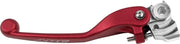 Arc Forged Clutch Lever - Red Polished Aluminum