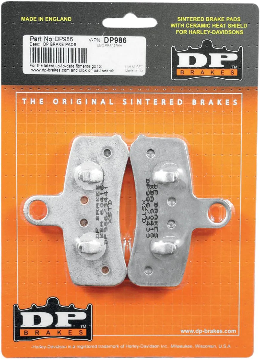 Klocki Hamulcowe Ze Spiekanych Metali Dp Brakes Do Harley-davidson/buell - Przód