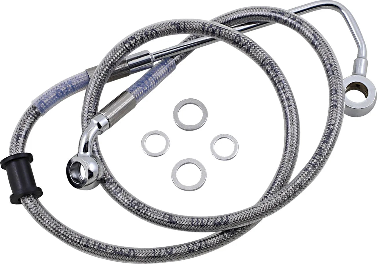 Drag Specialties Przedłużony przewód hamulcowy do ABS - 34.75"