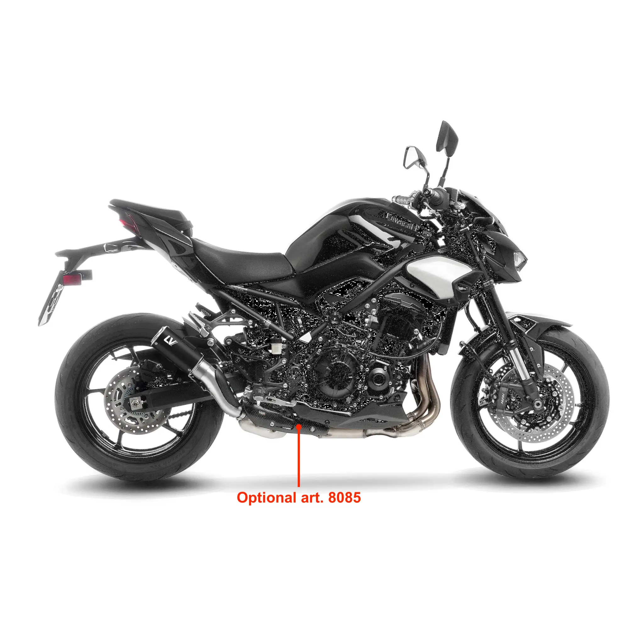 Tłumik Leovince LV Corsa S Black Edition - Homologacja Drogowa ECE