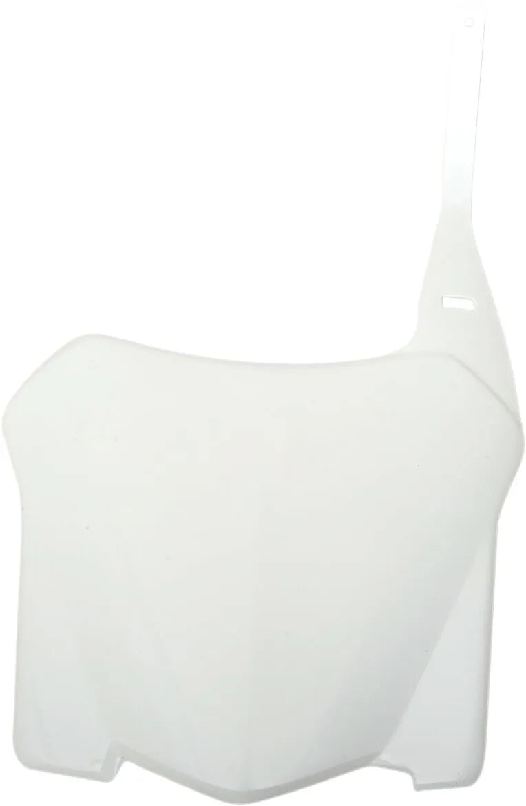 Ufo Replacement Front Number Plate White