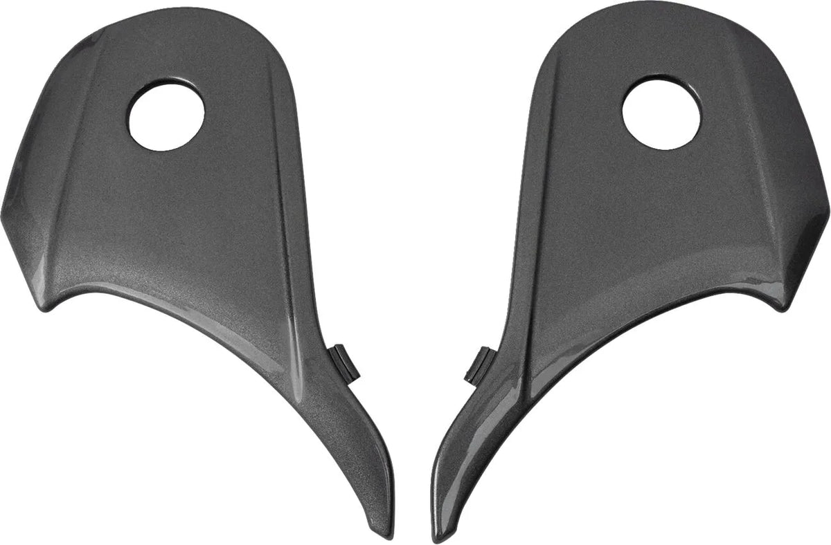 Z1R Range 2.0 Helmet Side Plates Dark Silver