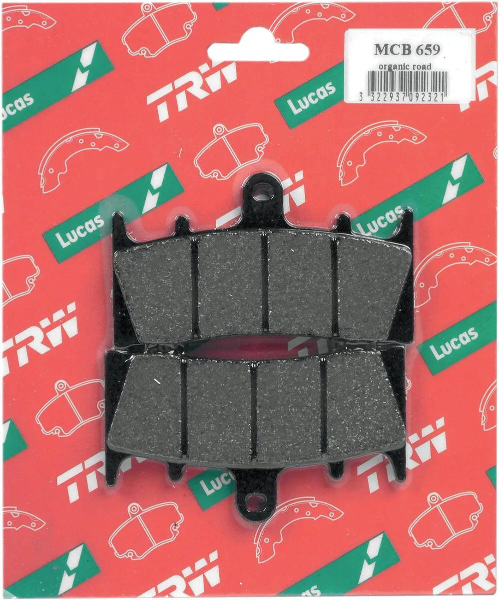 Trw All Round Spiekane Metaliczne Klocki Hamulcowe - Przód