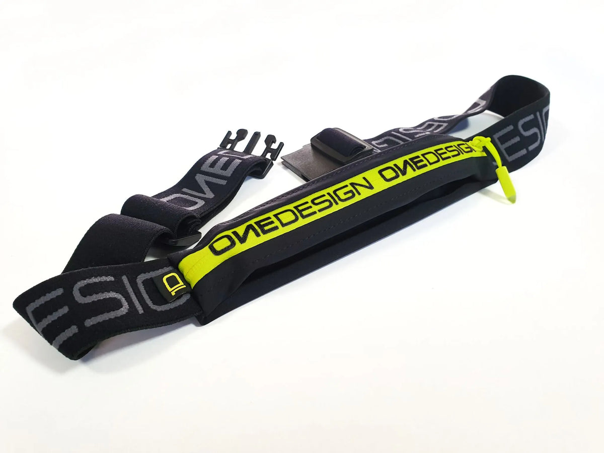 Onedesign Polyester Waterproof Belt Pouch - Black/Yellow - BP
