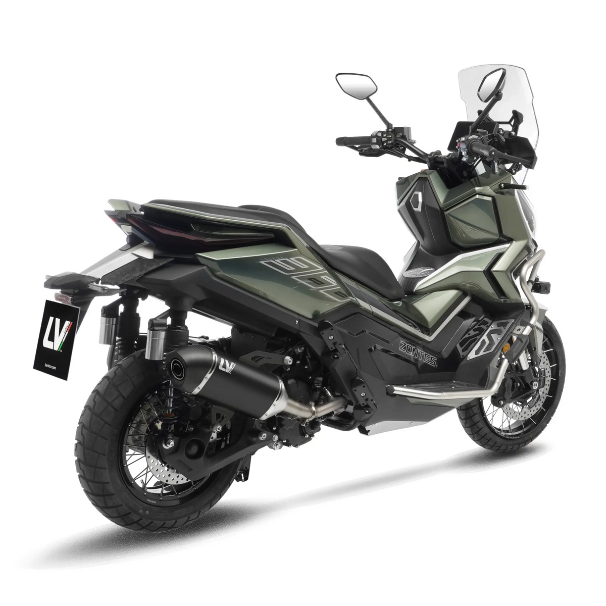 Leovince LV-14 Black Edition Slip-On Muffler for Zontes 368-G