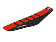 Blackbird Racing Zebra Seat Cover - Black/red