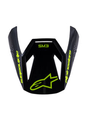 Alpinestars SM3 Radium Youth Helmet Visor Black/Yellow