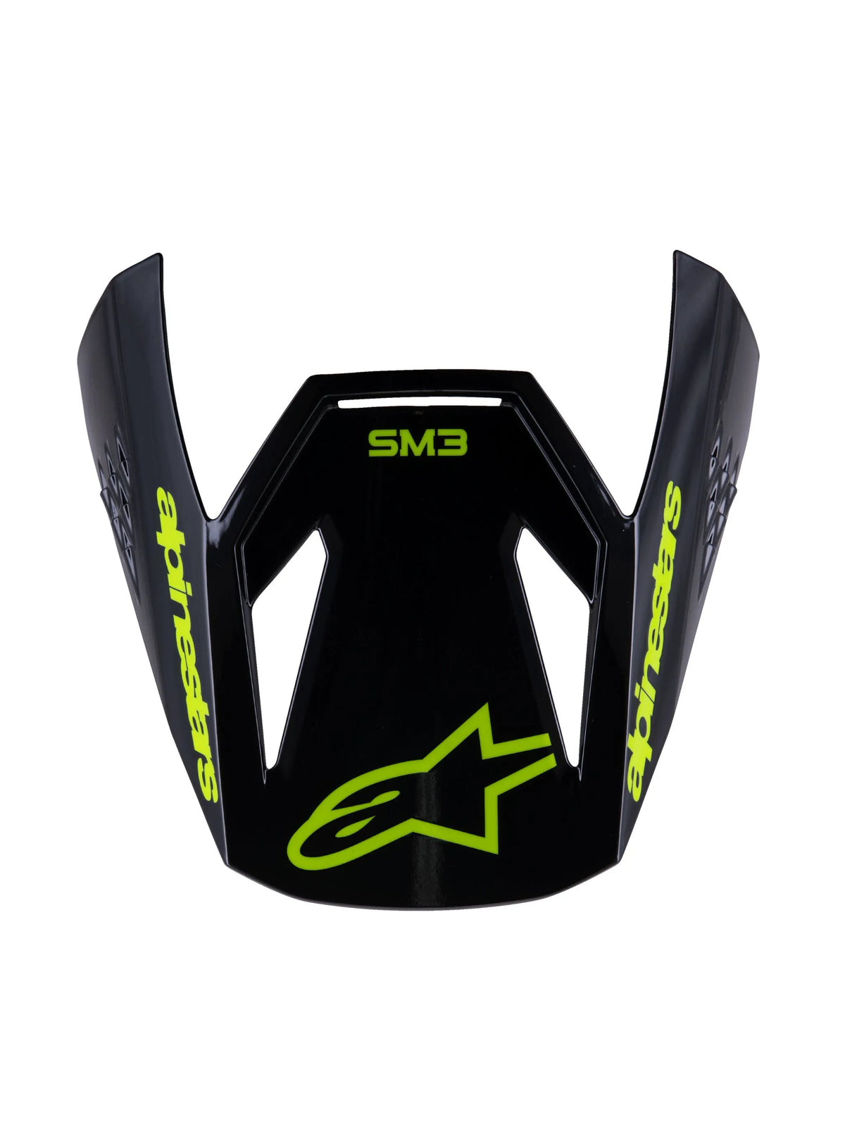 Alpinestars SM3 Radium Youth Helmet Visor Black/Yellow