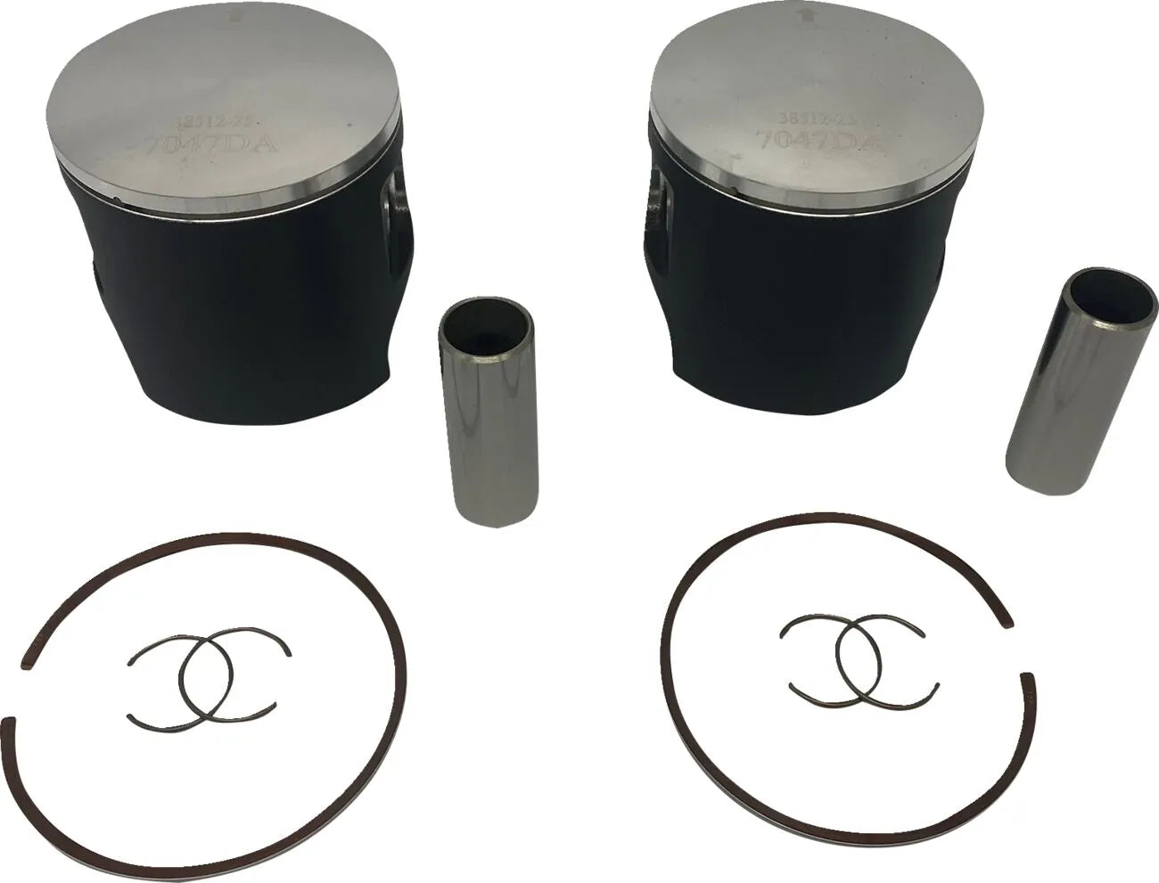 Wossner Piston Kit for Ski-Doo/Lynx Standard Bore 75.87mm