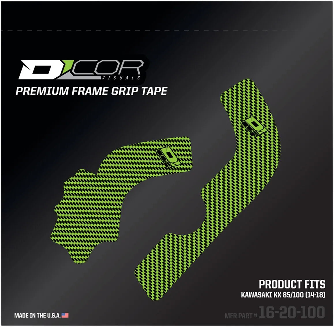 D'cor Visuals Frame Grip Tape - Red Frame Protection