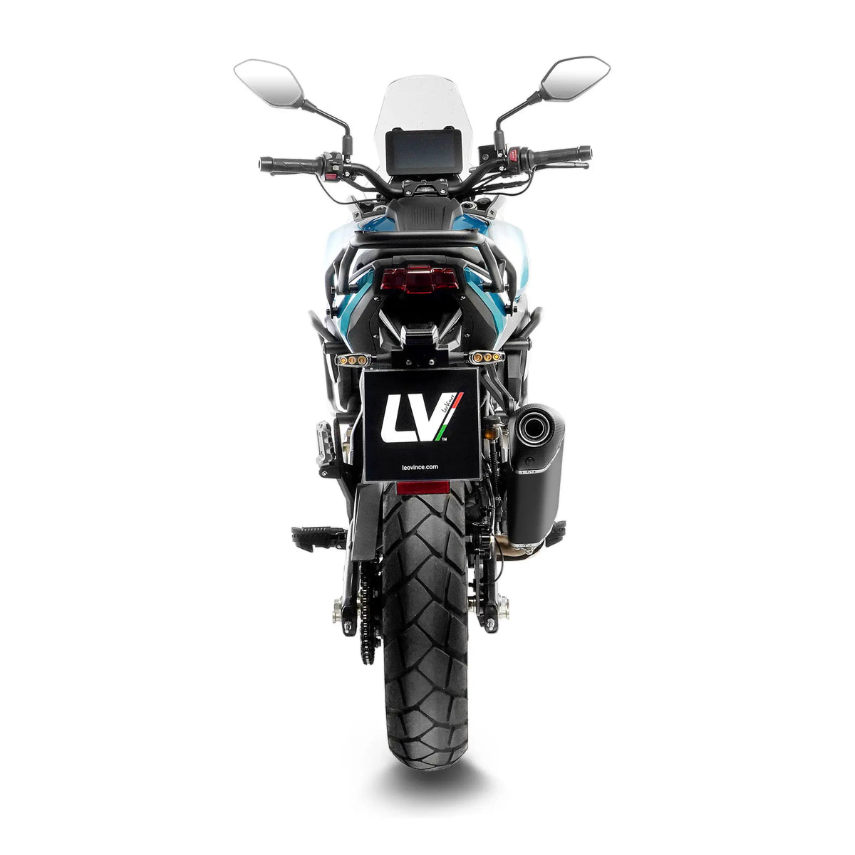 Leovince LV-14 Black Edition Slip-On Muffler for QJMOTOR SRT 600