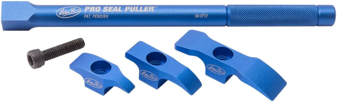 Motion Pro Pro Seal Puller Tool Set Blue Anodized
