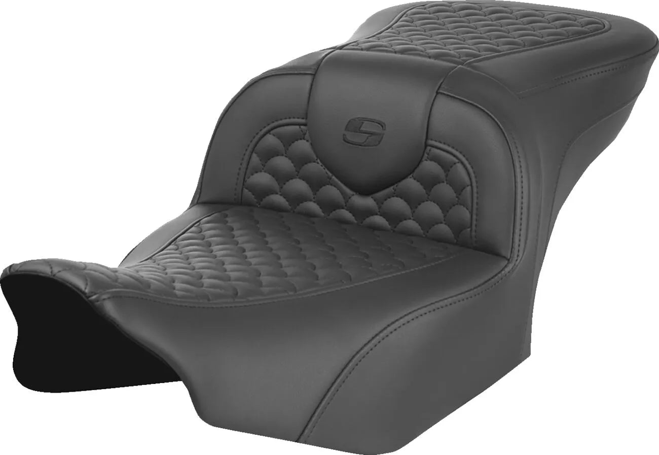 Saddlemen Roadsofa Dragon Scale Seat - For Harley Davidson