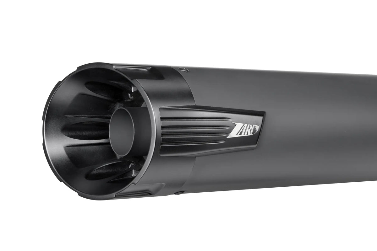Zard 2:1 Racing Full Exhaust System Black for Harley-Davidson