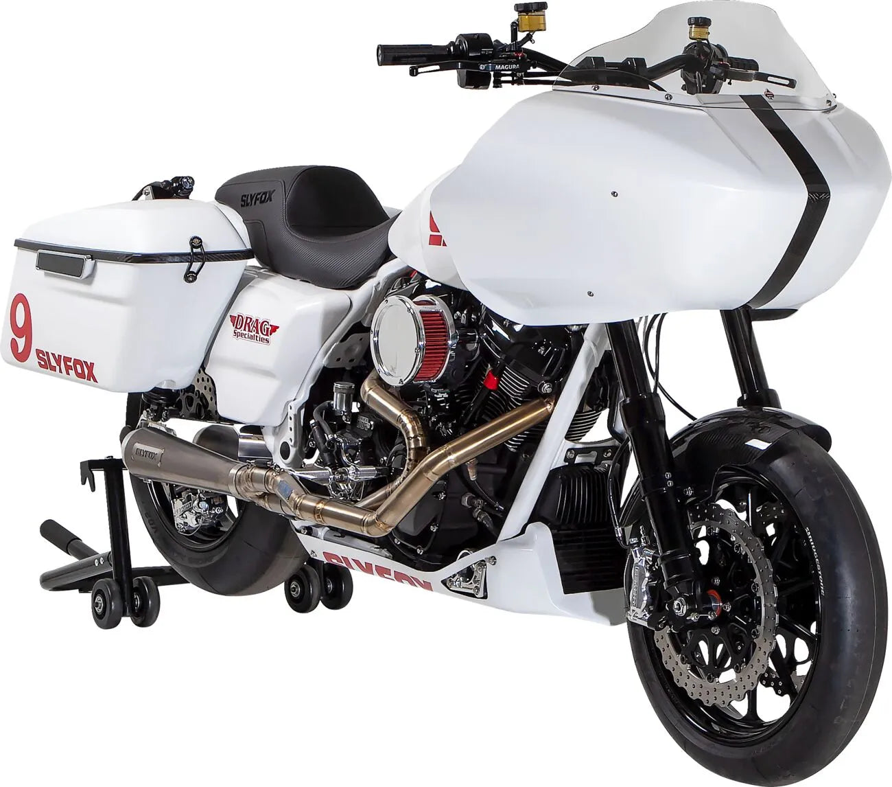 Slyfox Shorty Carbon Fiber Front Fender