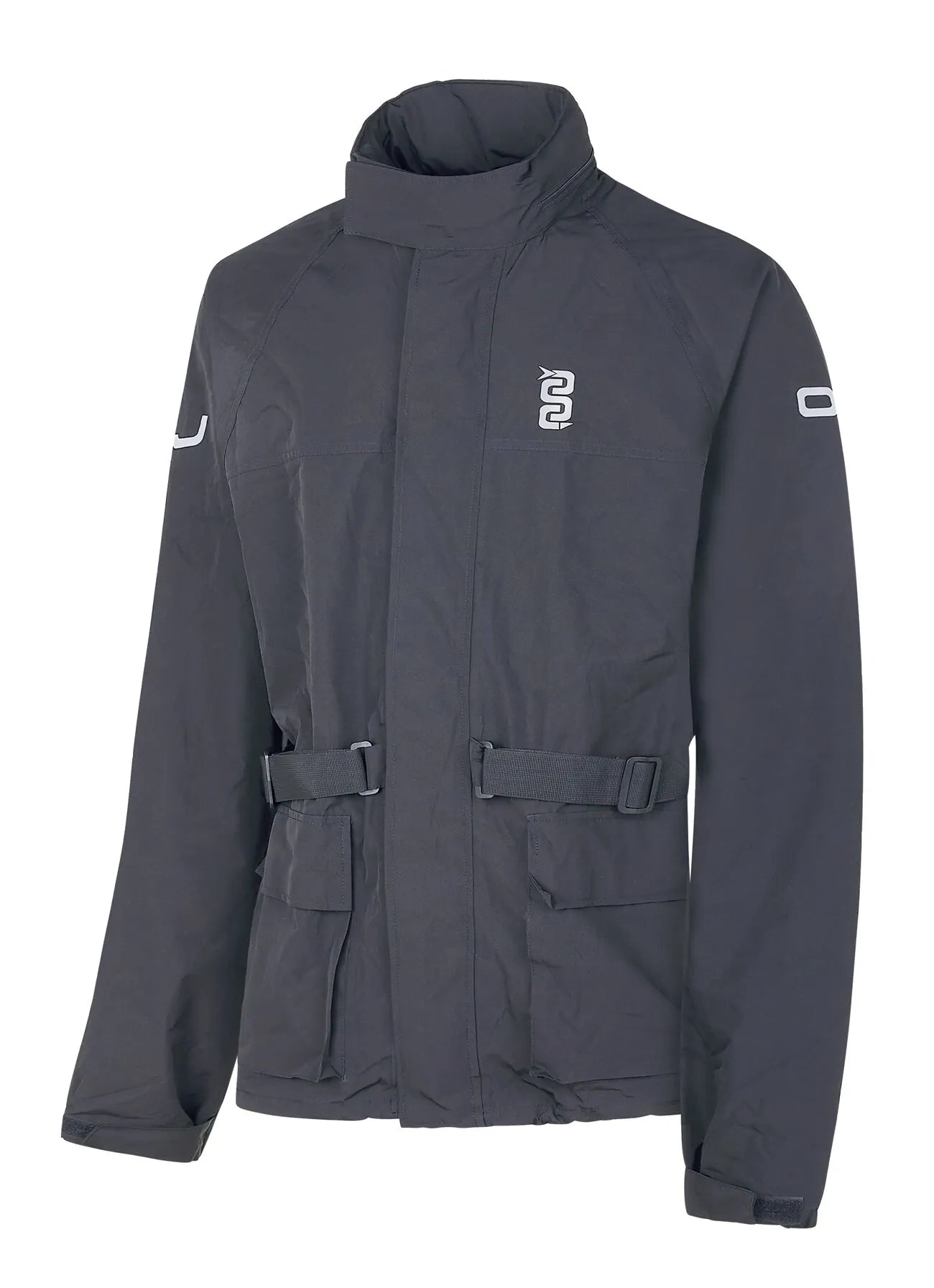 Oj Rain Jacket Waterproof Polyester Black