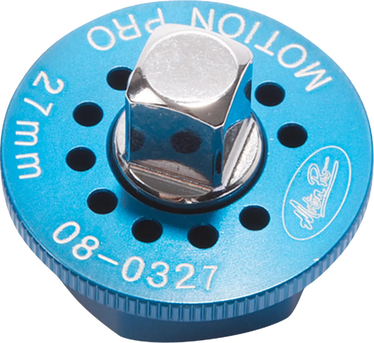Motion Pro T-6 Combo Lever Adapter 27mm 3/8" Drive Blue Anodized