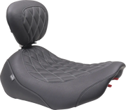 Mustang Wide Tripper Solo Seat - For Harley Davidson