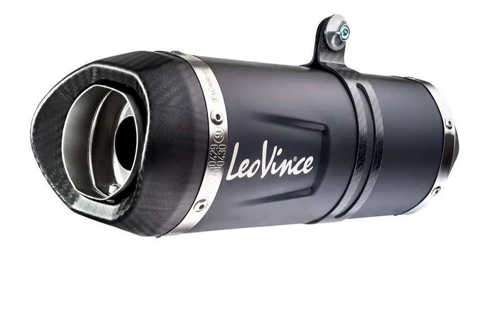 Leovince Lv One Evo Black Wydech Pełny Układ - Homologacja ECE