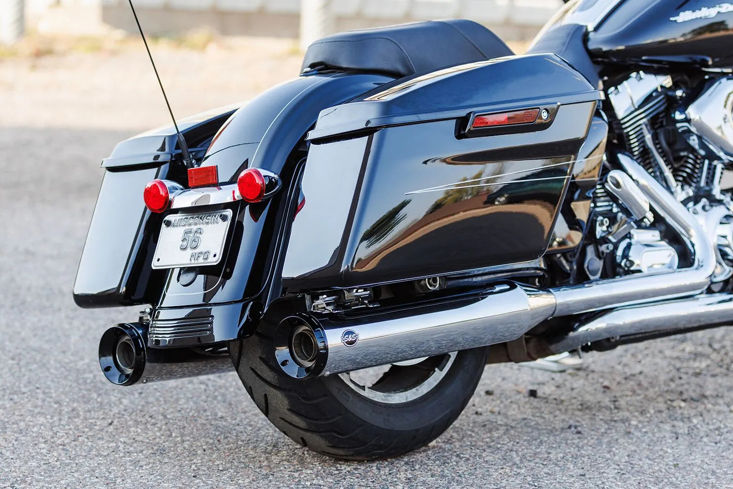 Tłumiki Nakładane S&S Cycle GNX Do Harley Davidson