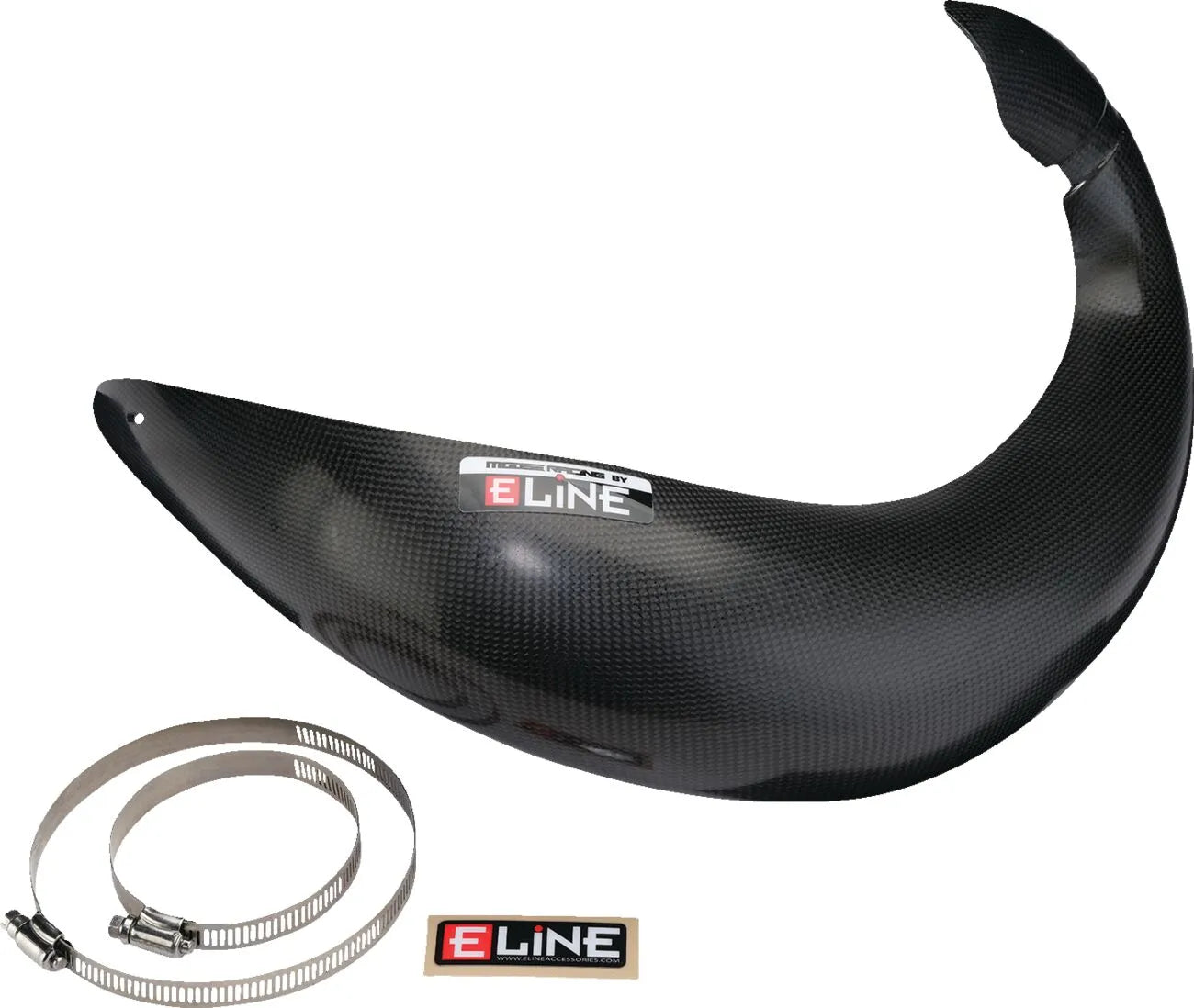 Osłona rury wydechowej Moose Offroad Carbon Fiber