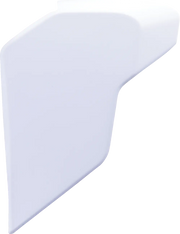 Icon Ultraflite Helmet Side Plates Matte White
