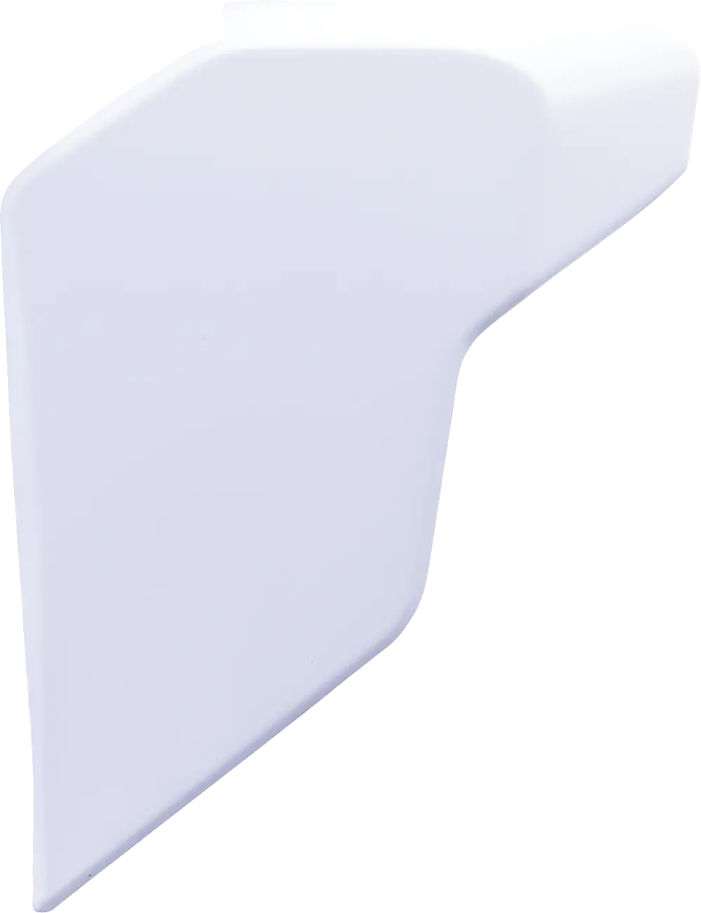 Icon Ultraflite Helmet Side Plates Matte White