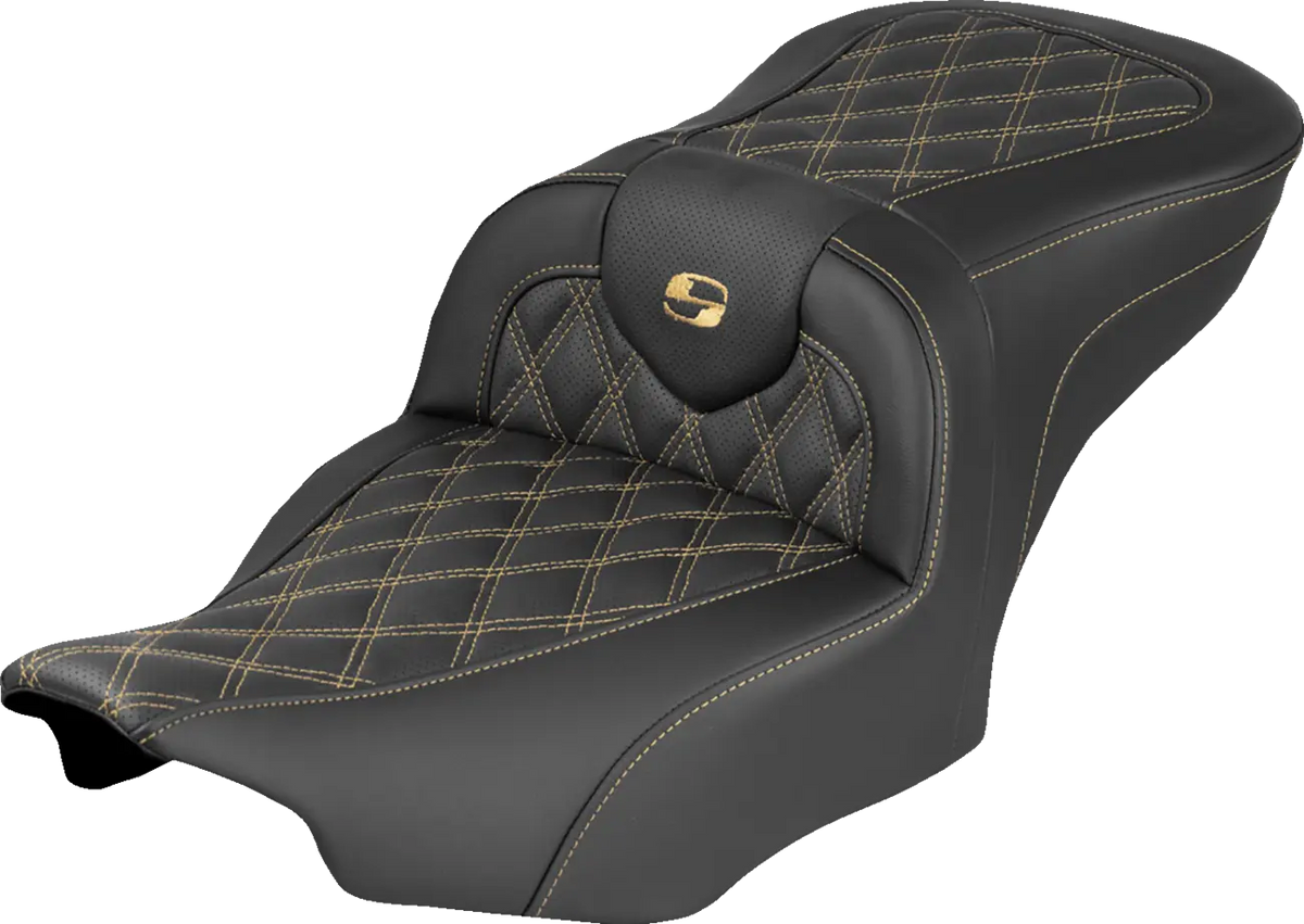 Saddlemen Roadsofa Lattice Stitch Seat Gold