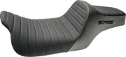 Slyfox High Noon Seat - Enhanced Comfort - For Harley Davidson