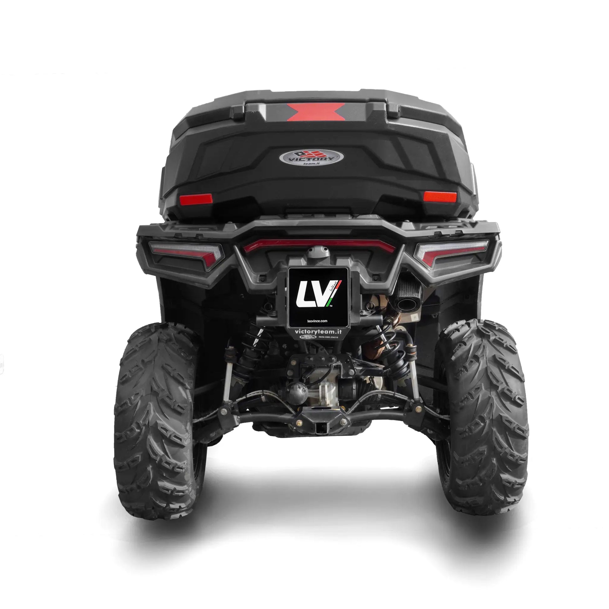 Leovince LV One Evo Stainless Steel Slip-On Muffler for ATV