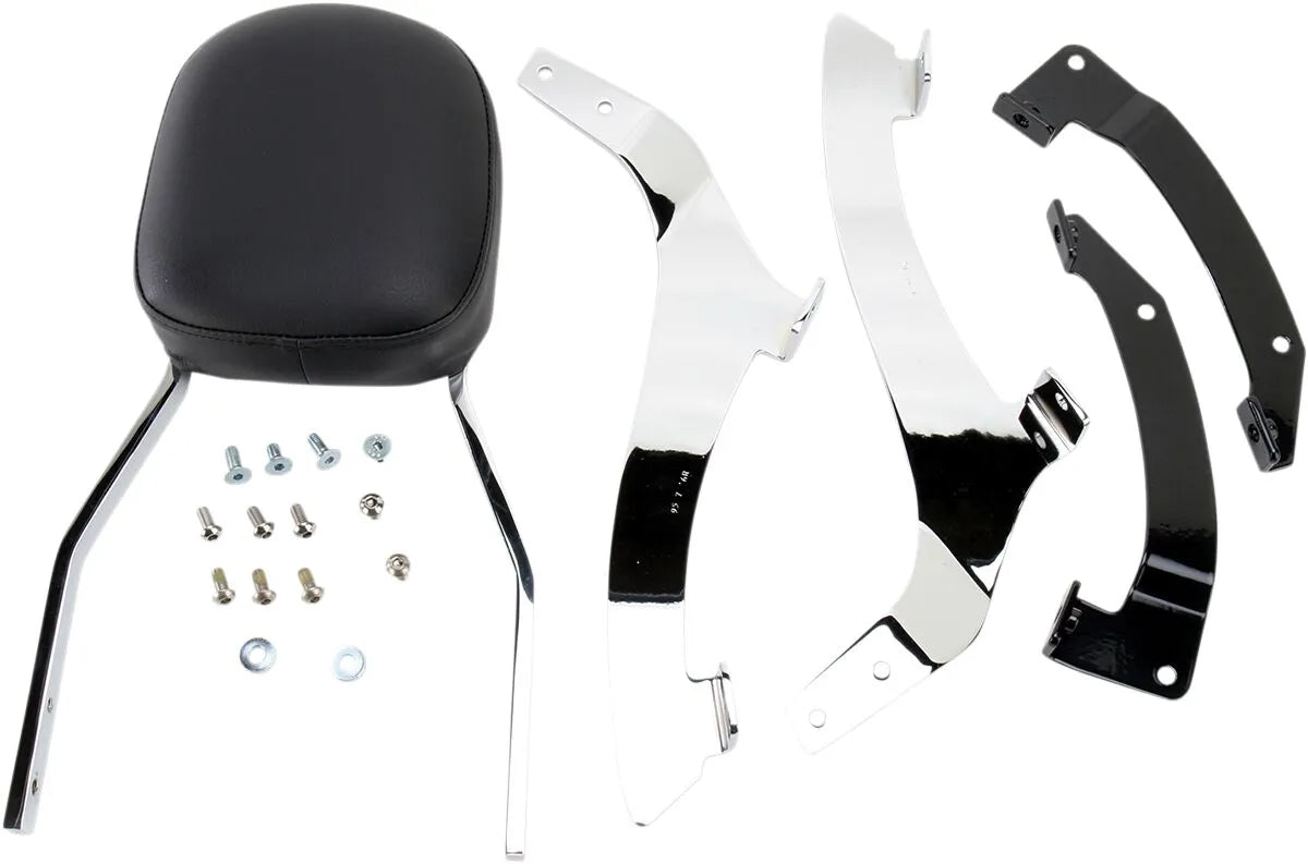 Cobra Square Sissy Bar Kit - Chrome Steel