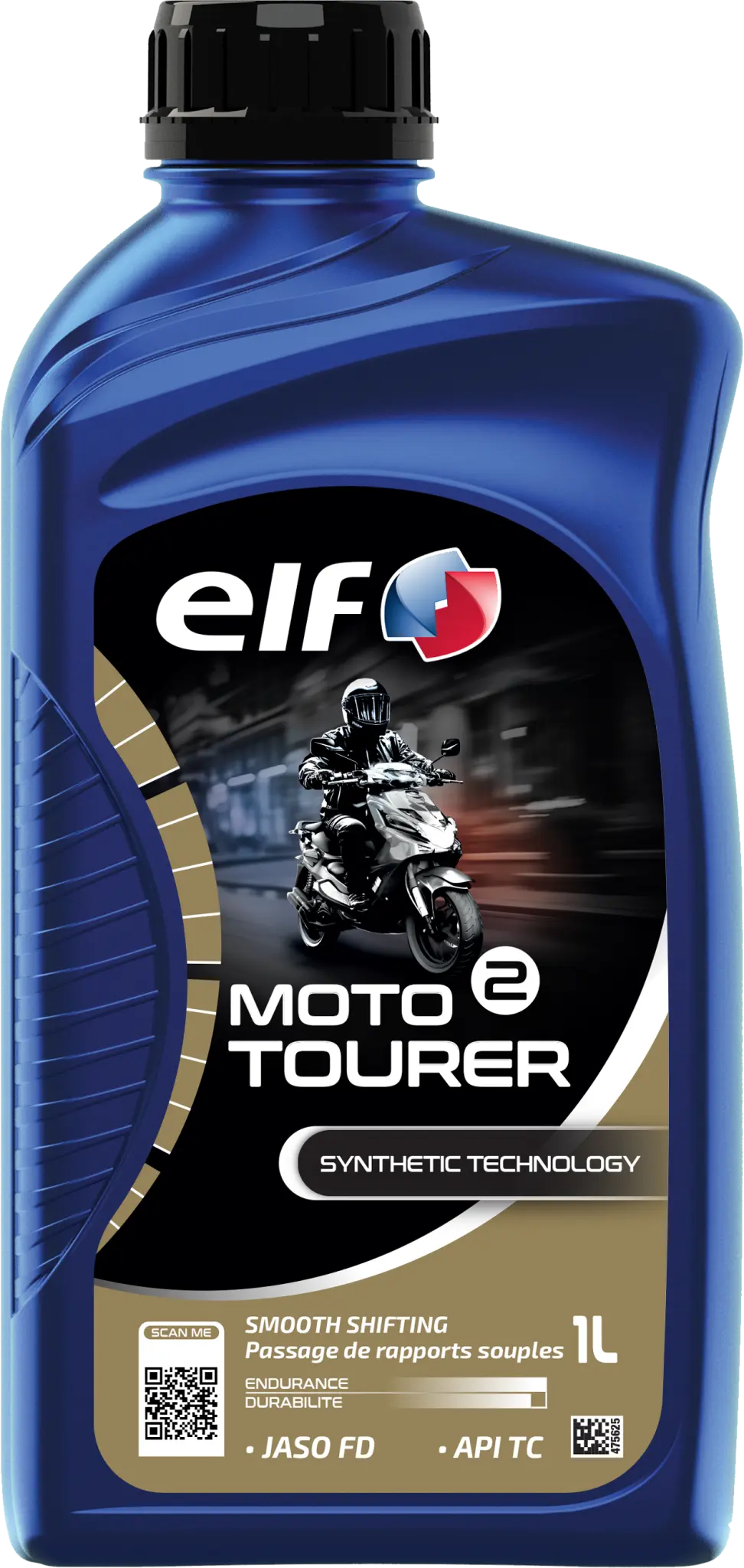 ELF Moto 2 Tourer 2-Stroke Engine Oil 1 liter
