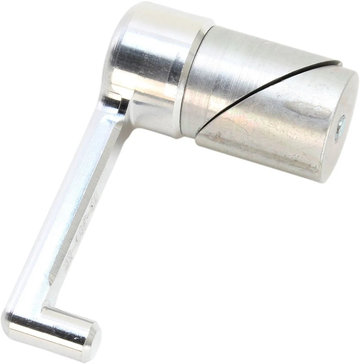 Moose Offroad Hard-Parts Front Axle Pull Handle Silver