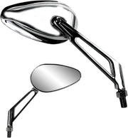 Parts Unlimited X-treme Mini Teardrop Mirror