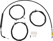 La Choppers Standard Vinyl Cable/Brake Line Kit for Ape Hanger