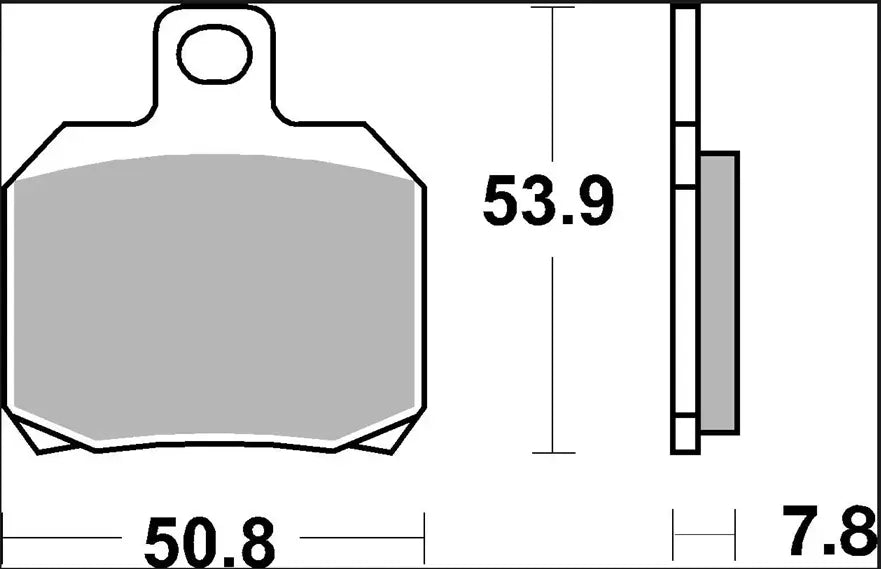 Brembo Prime Line Brake Pad Genuine Carbon Ceramic