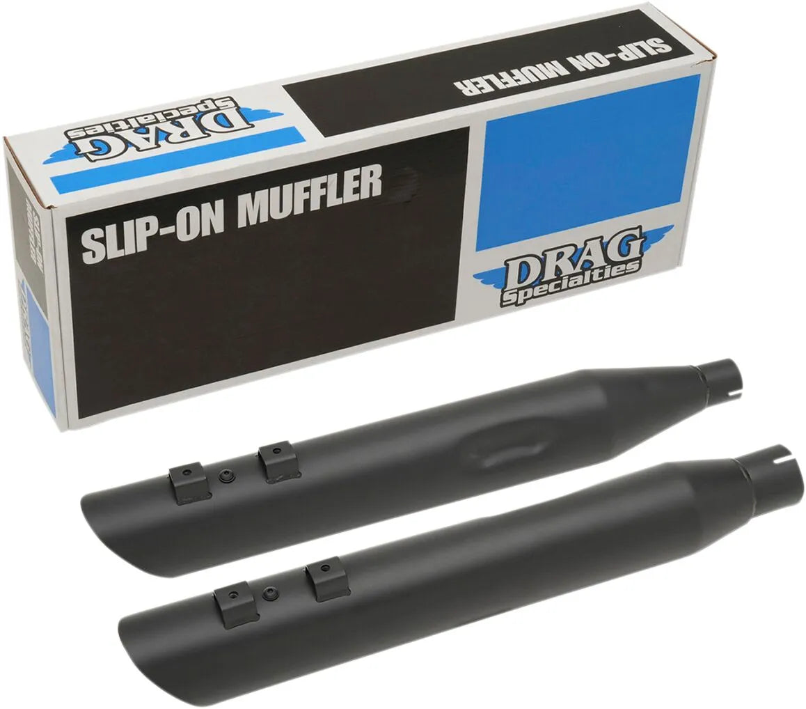 Drag Specialties Slashdown Slip-on Mufflers - Black
