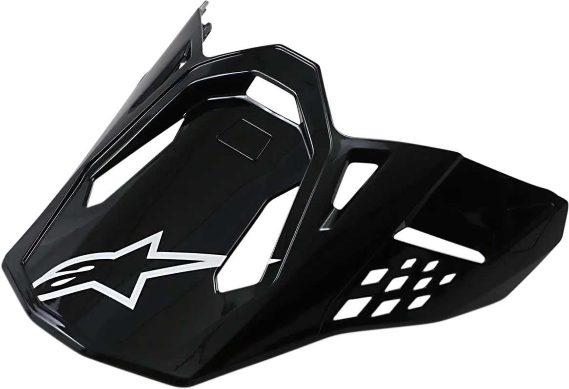 Alpinestars Supertech M10 M8 Helmet Visor Black Gloss