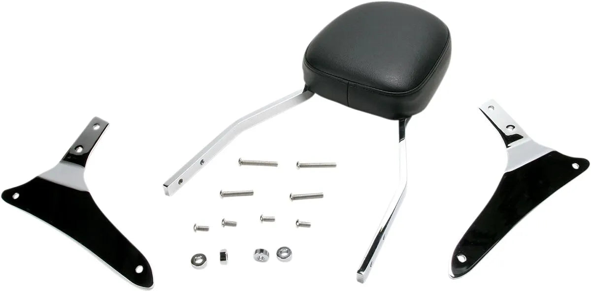 Cobra Square Sissy Bar Kit - Chrome Steel