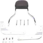 Cobra Square Sissy Bar Kit - Chrome Steel