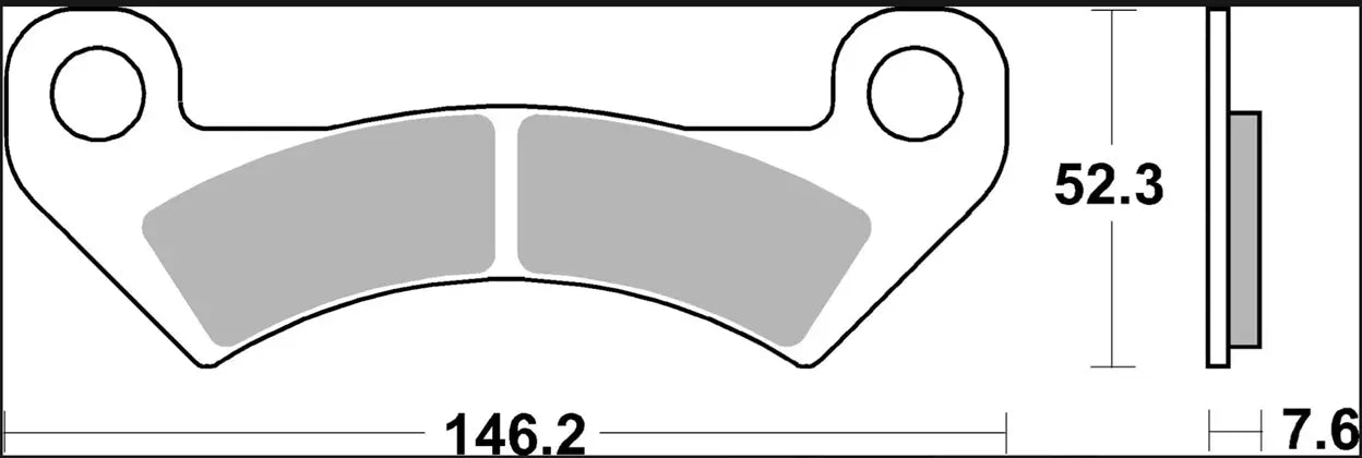 Brembo Sd Spiekane Klocki Hamulcowe Offroad