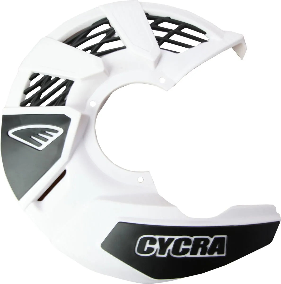 Cycra Tri-Flow Disc Cover White for 270mm Rotors Yamaha KTM Honda