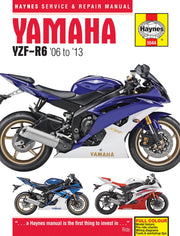 Haynes Service Manual for Yamaha YZF-R6 2006-2013