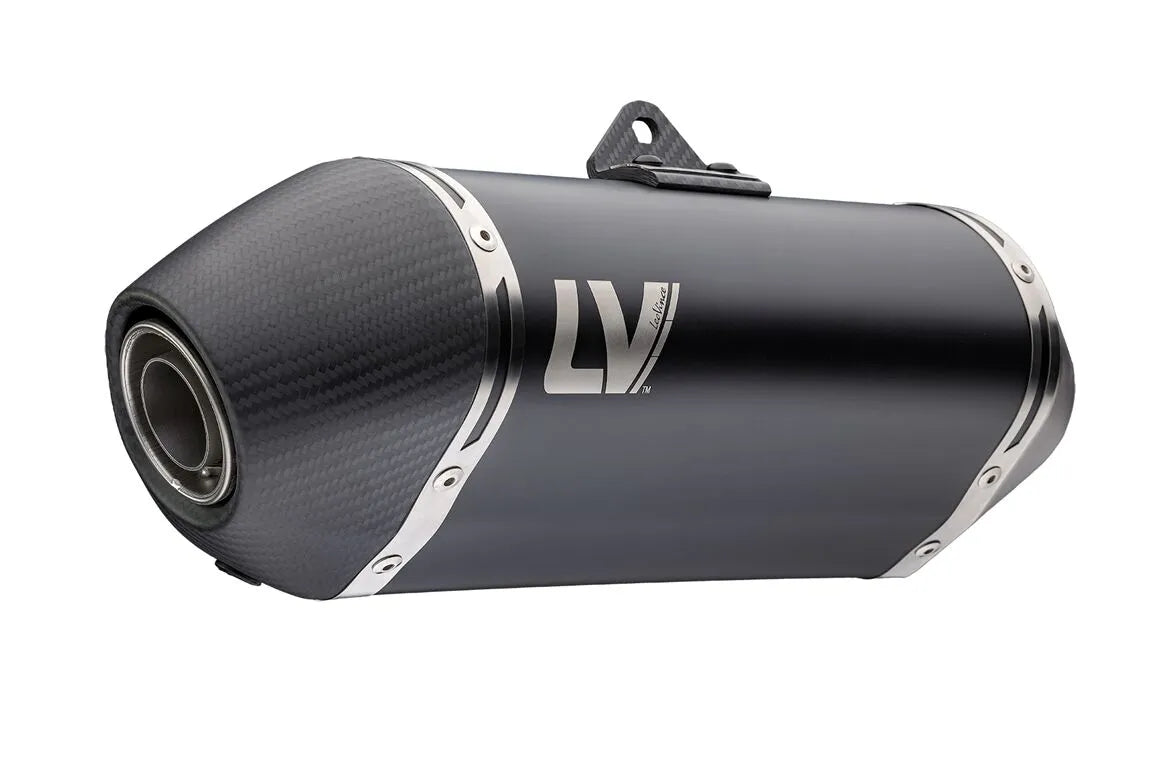 Leovince Lv-14 Black Edition Tłumik Slip-on - Homologacja ECE